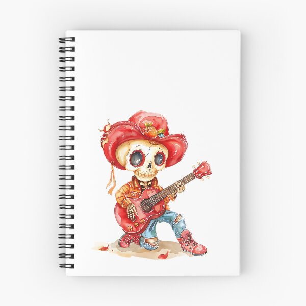 Item preview, Rockin' Skeleton Playing Guitar Clipart designed and sold by ManeeStore.