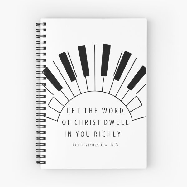 Item preview, Let The Word of Christ Dwell in You Richly designed and sold by Script-Melodies.