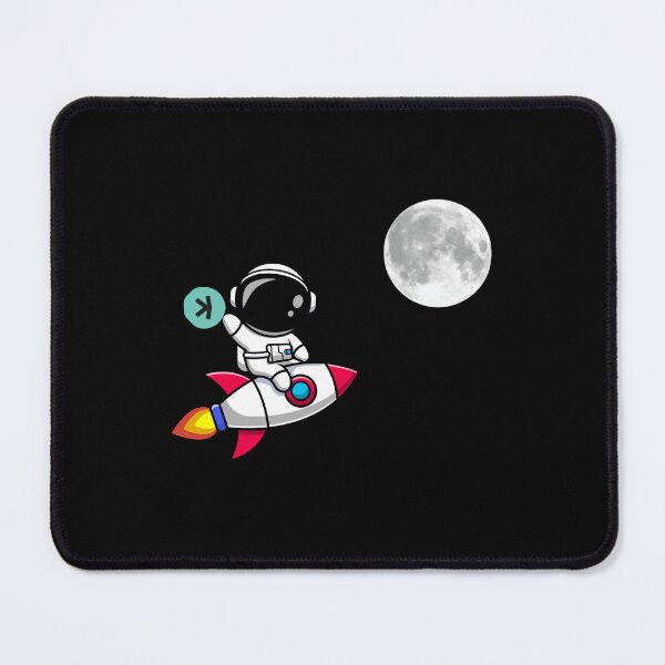 Item preview, Kaspa Rocket To The Moon 1 designed and sold by caffeinateduser.