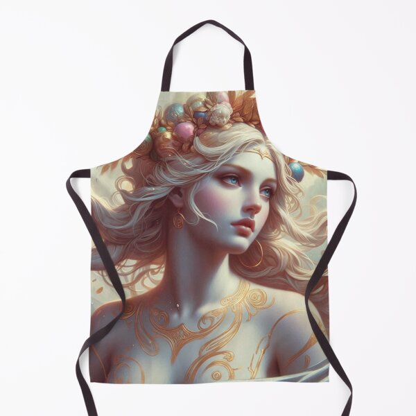 Item preview, Aphrodite, Goddess of Love in Gold Adornment designed and sold by CailaStyle.
