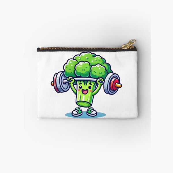Item preview,  Strong Broccoli Weightlifting Cartoon  designed and sold by NattyGe.