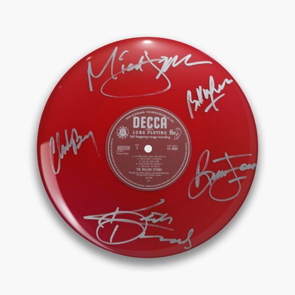 Item preview, Rolling Stones Autographed Vinyl Record Artwork designed and sold by RCCLTDUK.