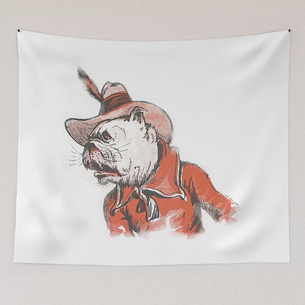 Item preview, The angry bull terrier, vintage artwork designed and sold by stevepaint.