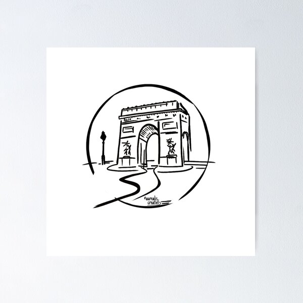 Item preview, Arc de Triomphe in France designed and sold by Aurealis Creatief.
