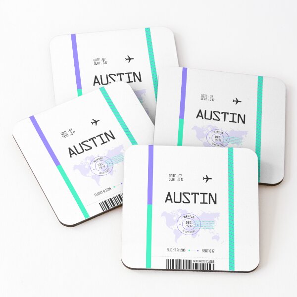 Item preview, Austin Travel - Tough Cases designed and sold by wanderwardrobes.