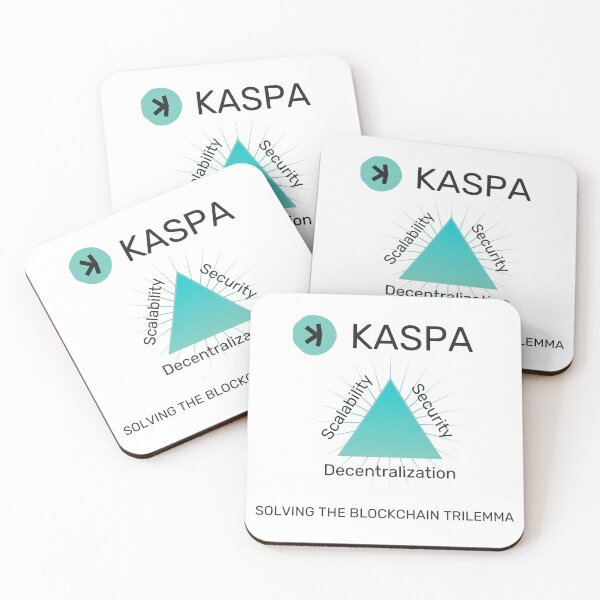 Item preview, Kaspa Solving the Trilemma Version 1 designed and sold by caffeinateduser.