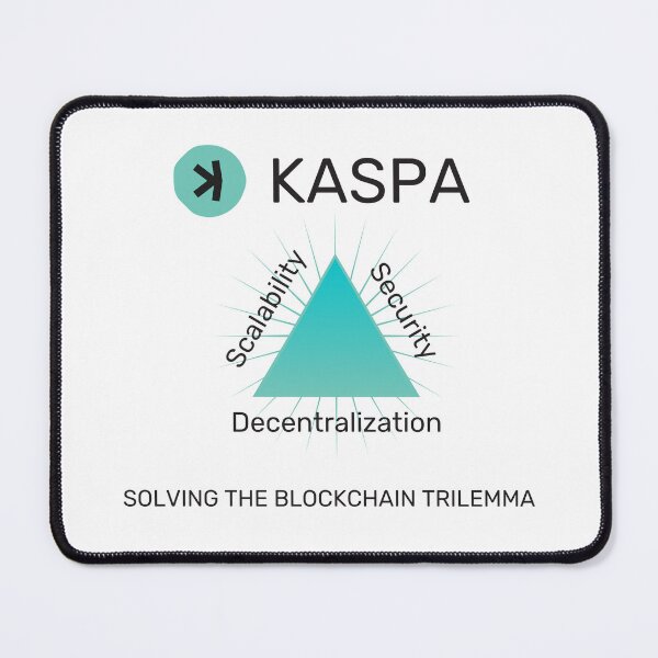 Item preview, Kaspa Solving the Trilemma Version 1 designed and sold by caffeinateduser.
