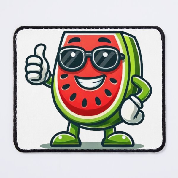 Item preview, Cool Watermelon Thumbs Up Cartoon  designed and sold by NattyGe.