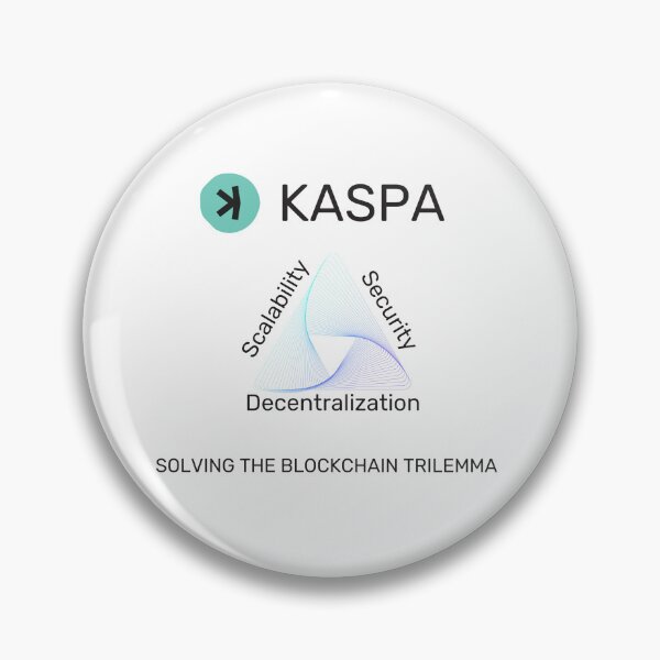 Item preview, Kaspa Solving the Blockchain Trilemma Version 2 designed and sold by caffeinateduser.