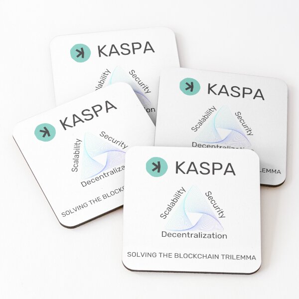 Item preview, Kaspa Solving the Blockchain Trilemma Version 2 designed and sold by caffeinateduser.