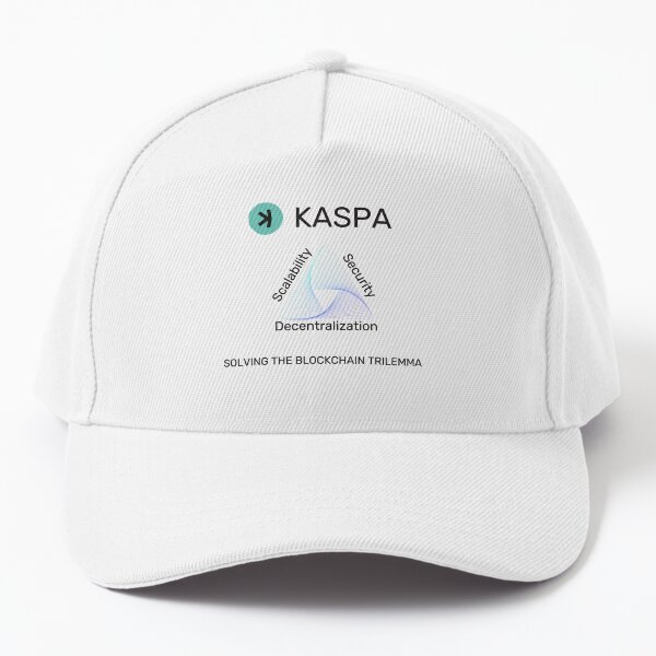 Item preview, Kaspa Solving the Blockchain Trilemma Version 2 designed and sold by caffeinateduser.