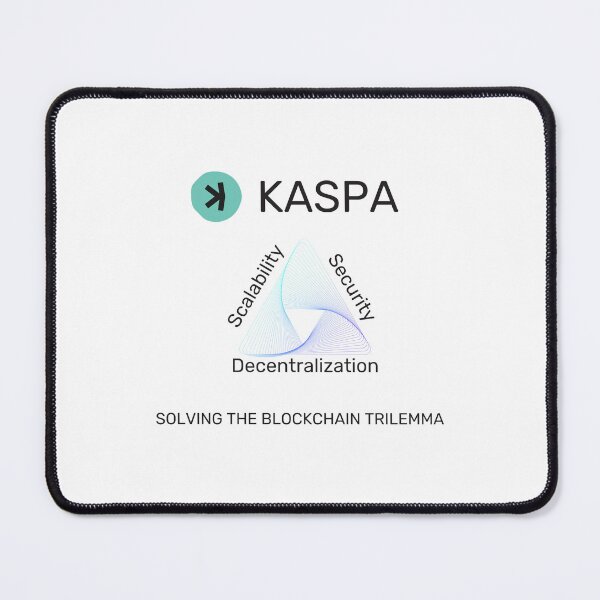 Item preview, Kaspa Solving the Blockchain Trilemma Version 2 designed and sold by caffeinateduser.