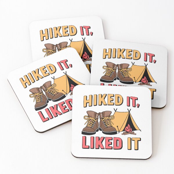 Item preview, Hiked iIt Liked It! Funny Hiking Camping designed and sold by PMCreative.
