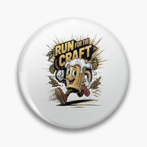 Item preview, Run for the craft -  I do crafts - Crafting - I like to do crafts beer designed and sold by JansenGS.