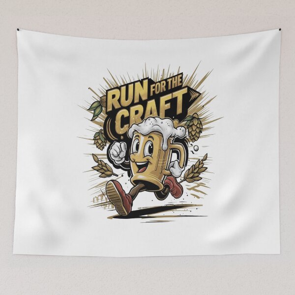 Item preview, Run for the craft -  I do crafts - Crafting - I like to do crafts beer designed and sold by JansenGS.