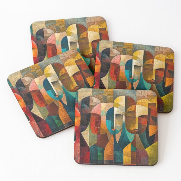 Item preview, Spectators - Cubism designed and sold by KootenayDesigns.
