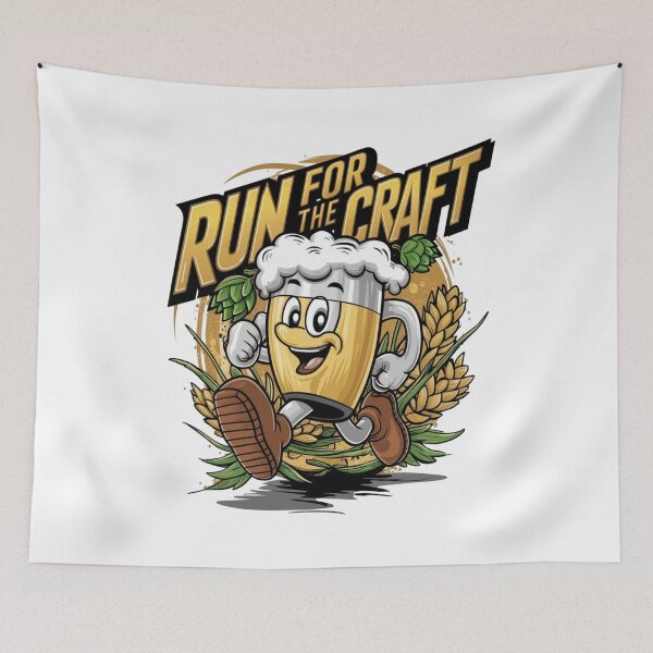 Item preview, Run for the craft -  I do crafts - Crafting - I like to do crafts beer designed and sold by JansenGS.