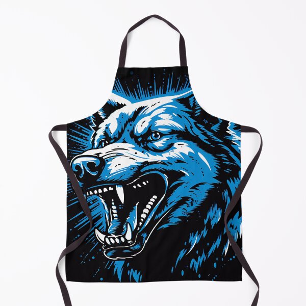 Item preview, “Wild Wolf Fury” designed and sold by Art-Vortex-fr.