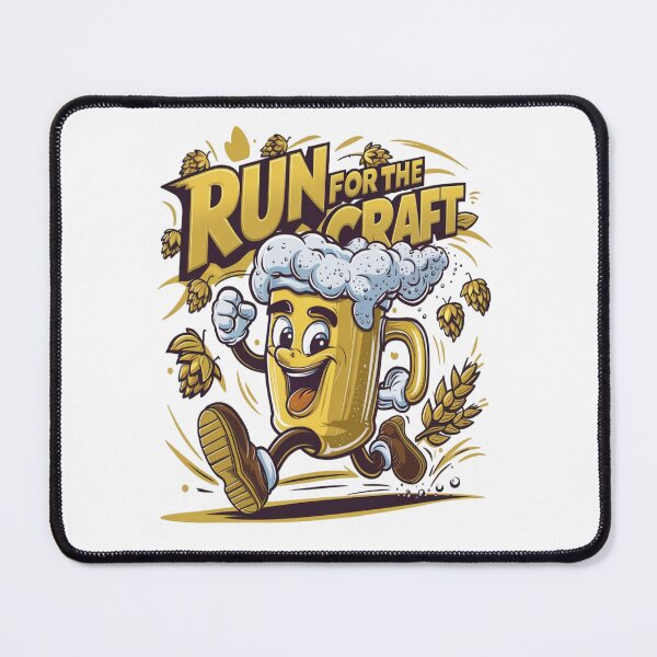 Item preview, Run for the craft - I do crafts - Crafting - I like to do crafts beer designed and sold by JansenGS.