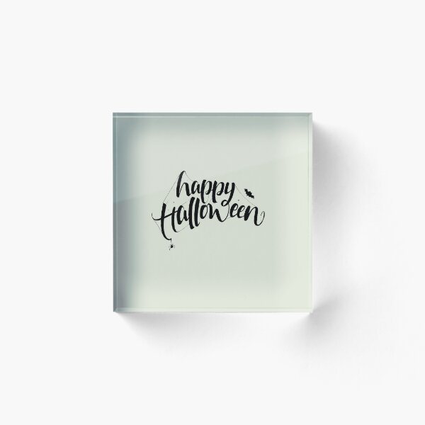 Item preview, Happy Halloween text in Black color designed and sold by Pragya Dureja.