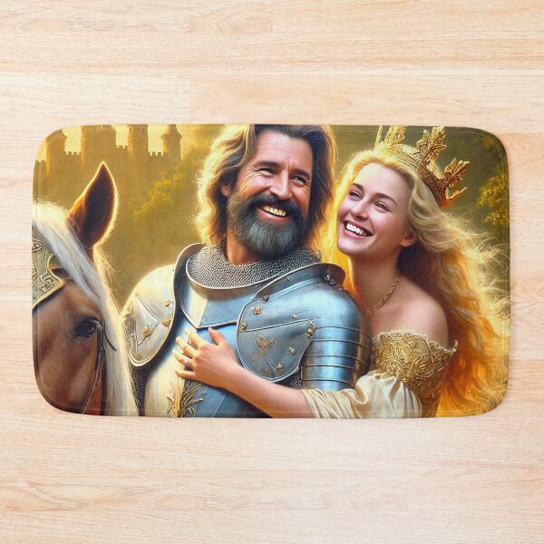 Item preview, Funny Royal Portrait Model 013, Knight and his Queen designed and sold by Devaland13.