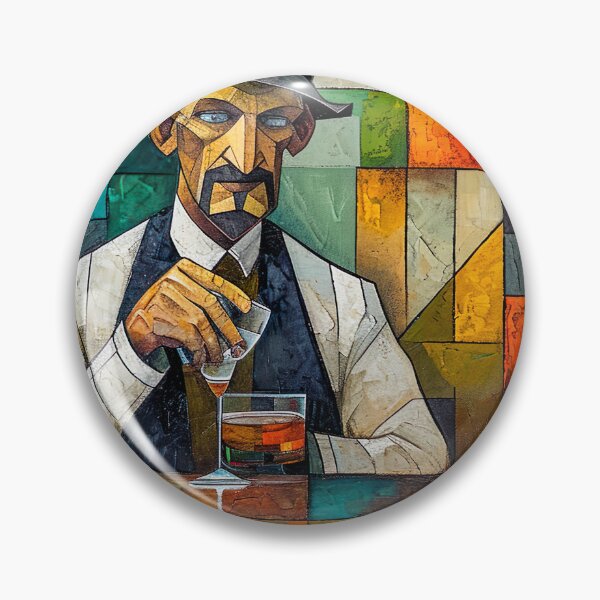 Item preview, The Bartender - Cubism designed and sold by KootenayDesigns.
