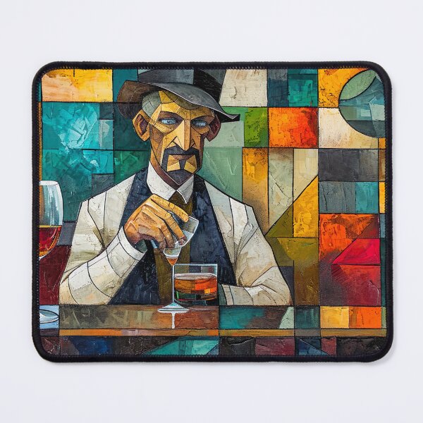 Item preview, The Bartender - Cubism designed and sold by KootenayDesigns.
