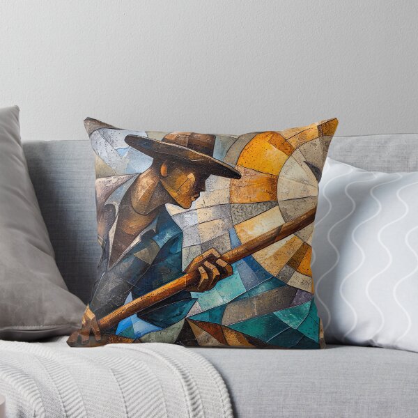 Item preview, The Miner - Cubism designed and sold by KootenayDesigns.
