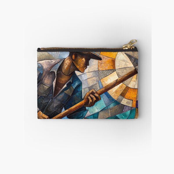 Item preview, The Miner - Cubism designed and sold by KootenayDesigns.