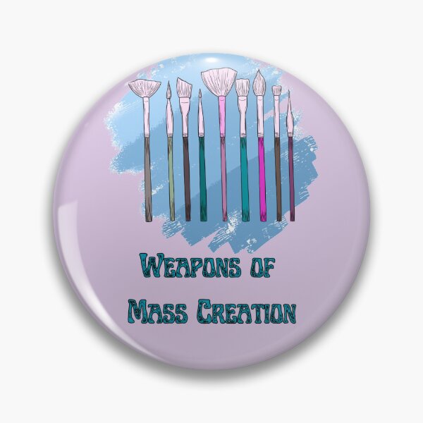 Item preview, Weapons Of Mass Creation. Paintbrush Artist Weapons designed and sold by Rebel-Design.