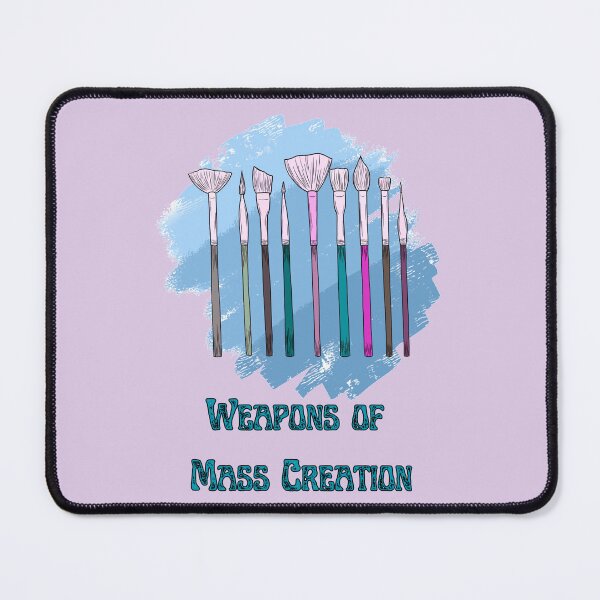 Item preview, Weapons Of Mass Creation. Paintbrush Artist Weapons designed and sold by Rebel-Design.