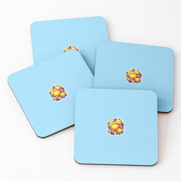 Item preview, Lemons with Flowers designed and sold by LovelyWishesArt.