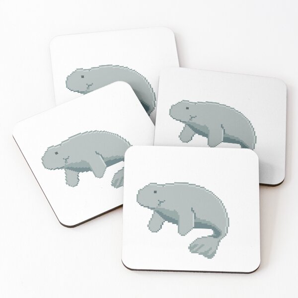 Item preview, Dugong Cute Pixel designed and sold by Ekira Pop Pixel.