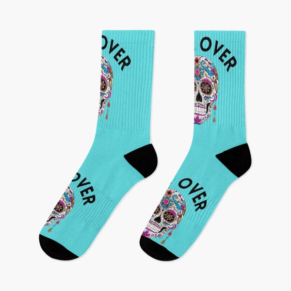 Item preview, VERY COLORFUL AND GAME OVER MEXICAN SKULL designed and sold by lunacoco81.