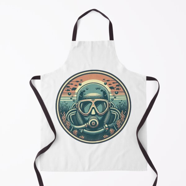Item preview, Diver (Retro) designed and sold by Bubble-Boris.
