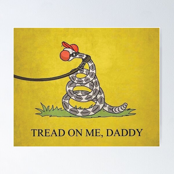 Item preview, CUSTOM DON'T TREAD ON ME DESIGN designed and sold by NightHowler904.