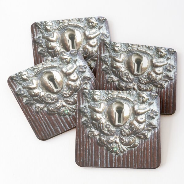 Item preview, Keyhole on an old castle door designed and sold by Hazel Cameron.