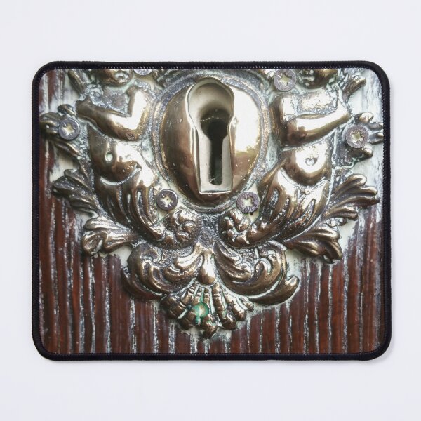 Item preview, Keyhole on an old castle door designed and sold by Hazel Cameron.