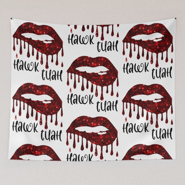 Item preview, Hawk Tuah with red lips designed and sold by EmeraldeaArt.