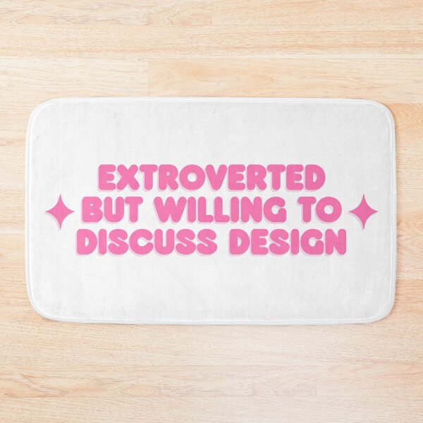 Item preview, extroverted but willing to discuss design - UX Designer | Product Designer | UI Designer Stickers designed and sold by PoshPixel.