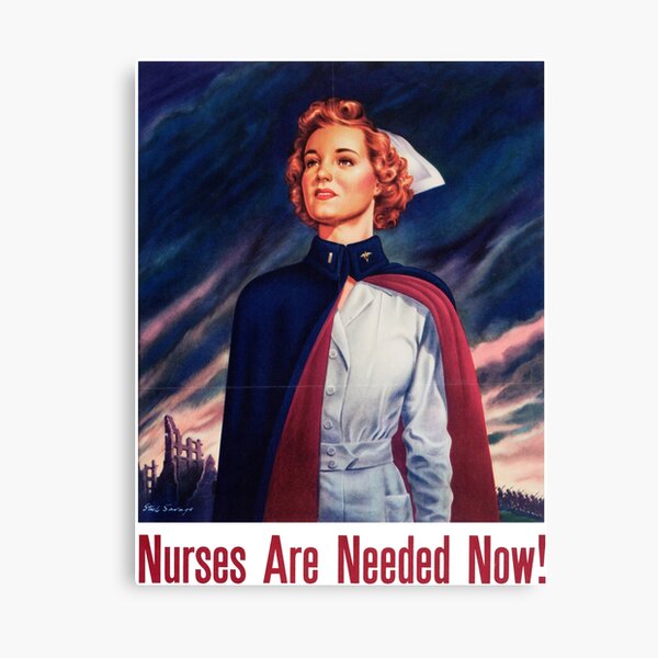 Item preview, "Nurses are needed now. Army Nurse Corps." designed and sold by Luke Mckinstry.