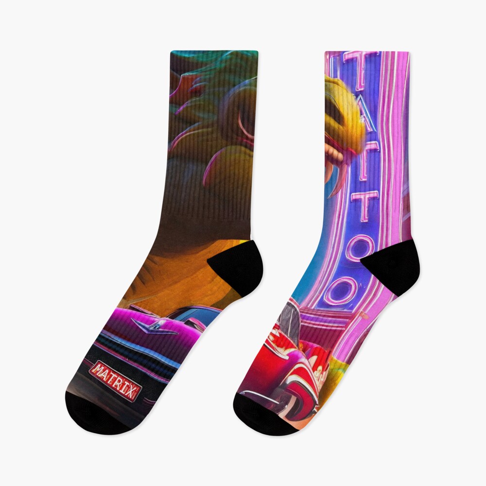 Item preview, Socks designed and sold by MatrixTattoo.
