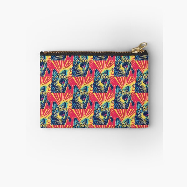 Item preview, Pop Art Illustration of Cat Ready to Attack Mouse designed and sold by Piotrek0001.