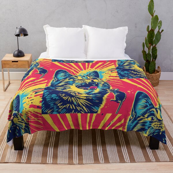 Item preview, Pop Art Illustration of Cat Ready to Attack Mouse designed and sold by Piotrek0001.