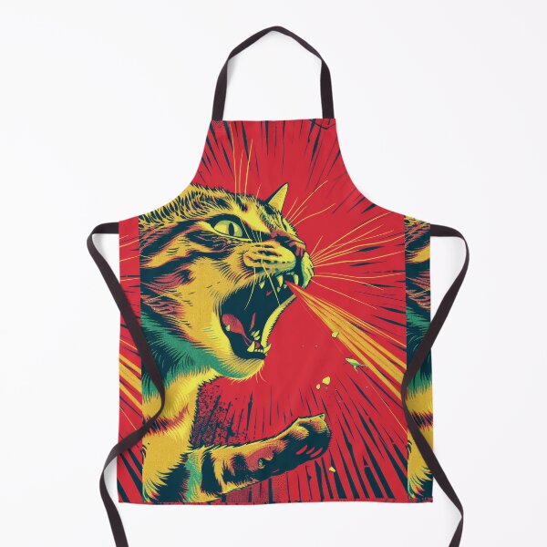 Item preview, Pop Art Illustration of Cat Ready to Attack Mouse designed and sold by Piotrek0001.