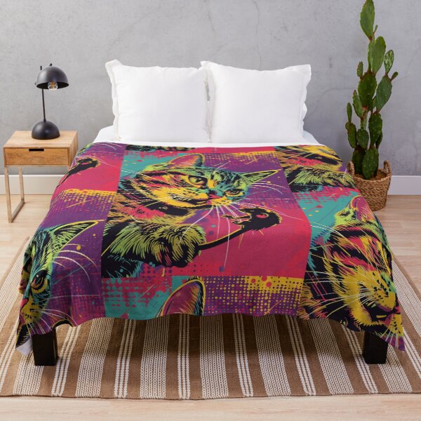 Item preview, Pop Art Illustration of Cat Ready to Attack Mouse designed and sold by Piotrek0001.