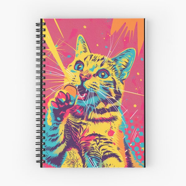 Item preview, Pop Art Illustration of Cat Ready to Attack Mouse designed and sold by Piotrek0001.
