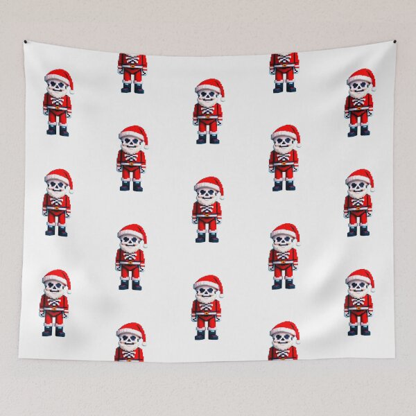Item preview, Santa Claus Skeleton: Festive and Spooky Cheer designed and sold by Ronny-Owiso.