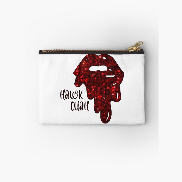 Item preview, Hawk Tuah with red glittery lips designed and sold by EmeraldeaArt.