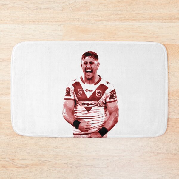 Item preview, Zac Lomax NRL St George Illawarra red posterised designed and sold by sarahhelizz.